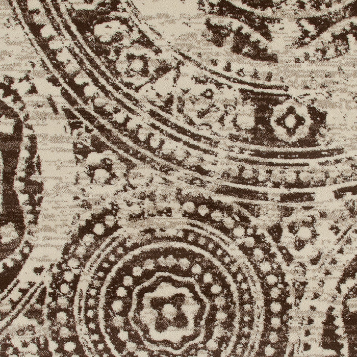 Milan Coins Beige 2'2"x3'7" Area Rug