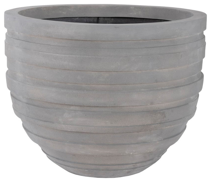 June Planter, Raw Gray, Large