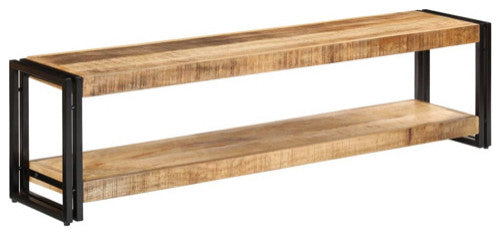 vidaXL TV Stand Sideboard TV Console Media Unit Stereo Cabinet Solid Mango Wood