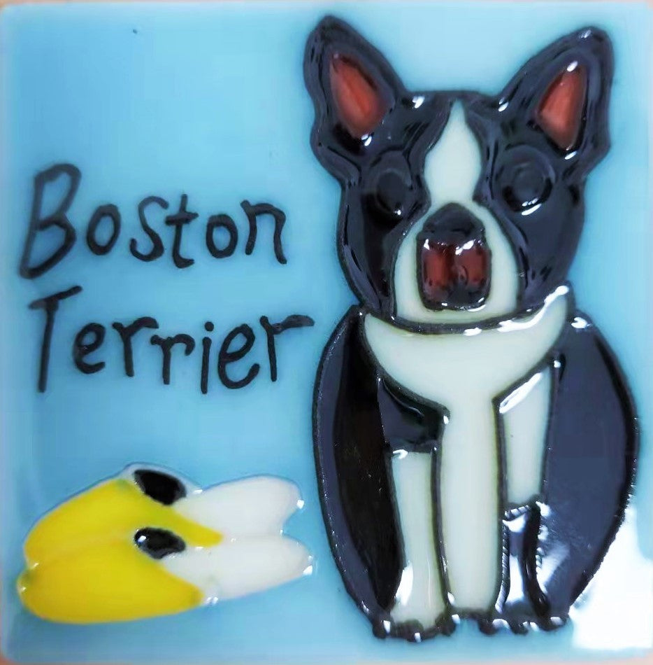 Boston Terrier Dog Magnet