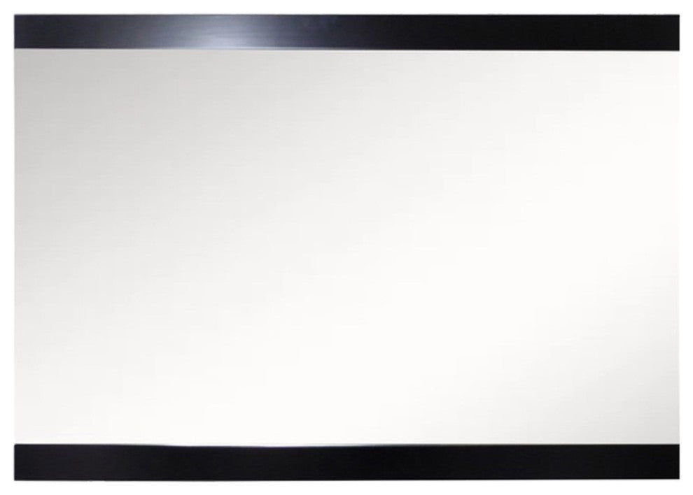 37.4" Mirror-Black-Wood