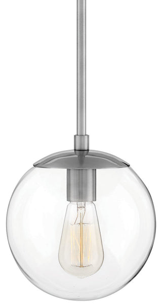 Hinkley Lighting 3747 Warby 1 Light 10"W Globe Pendant - Polished Antique