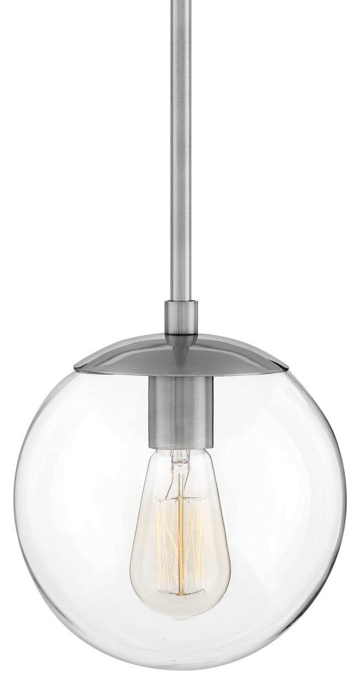 Hinkley Lighting 3747 Warby 1 Light 10"W Globe Pendant - Polished Antique