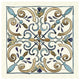 "Coastal Breeze Tile I" Digital Paper Print by Anne Tavoletti, 38"x38"