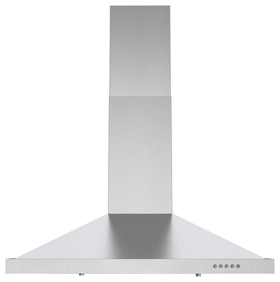Streamline 30" Fermi Ducted Wall Mount Range Hood, Stainless Steel
