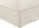 Greenland Home Paisley Quilted Bed Skirt Ivory, Queen