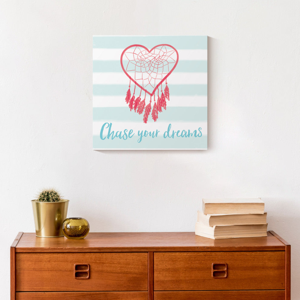 Chase Your Dreams 12x12 Canvas Wall Art