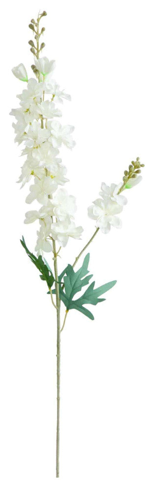 33" Artificial Delphinium Flower Stems, Set of 3