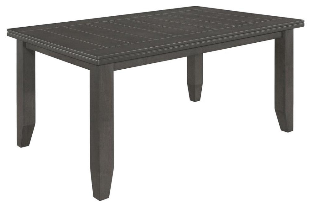 Dalila 5-piece Rectangular Dining Set Grey and Dark Grey
