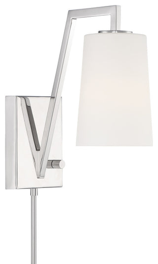 Avon 1 Light Polished Nickel Wall Mount