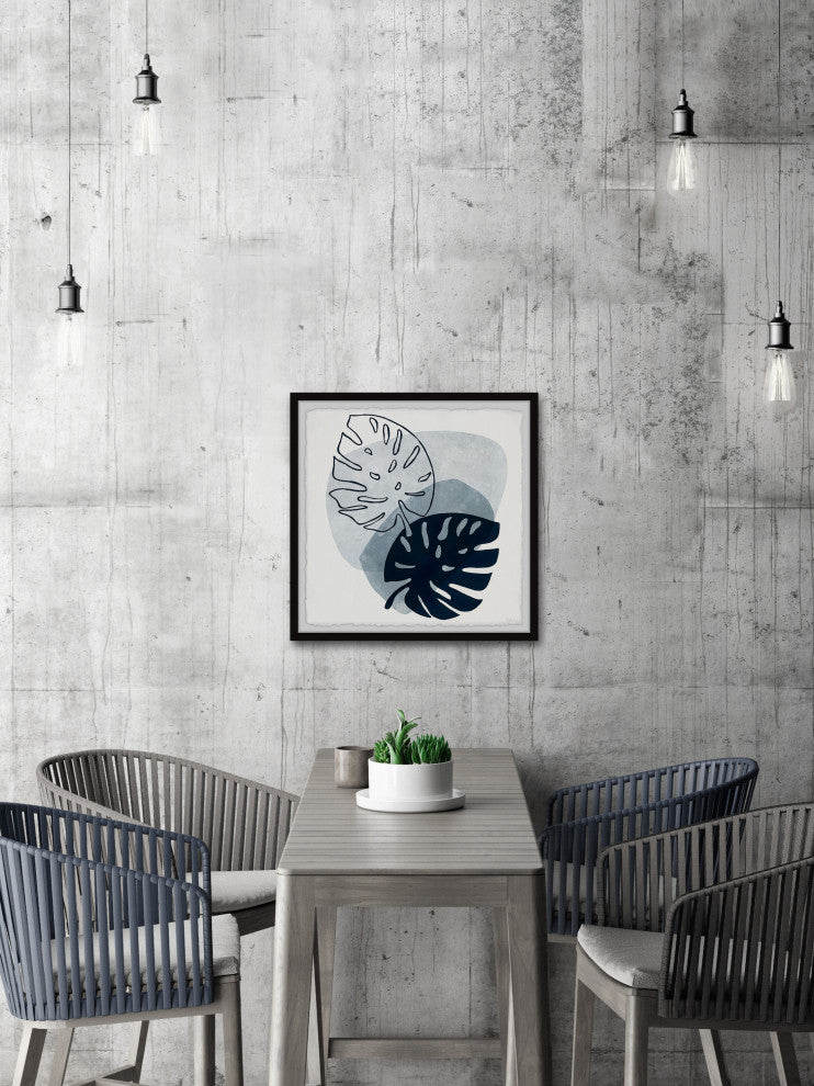 "Perfect Leaves" Framed Painting Print