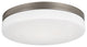 Oscar 11" Flush Mount, Satin Nickel