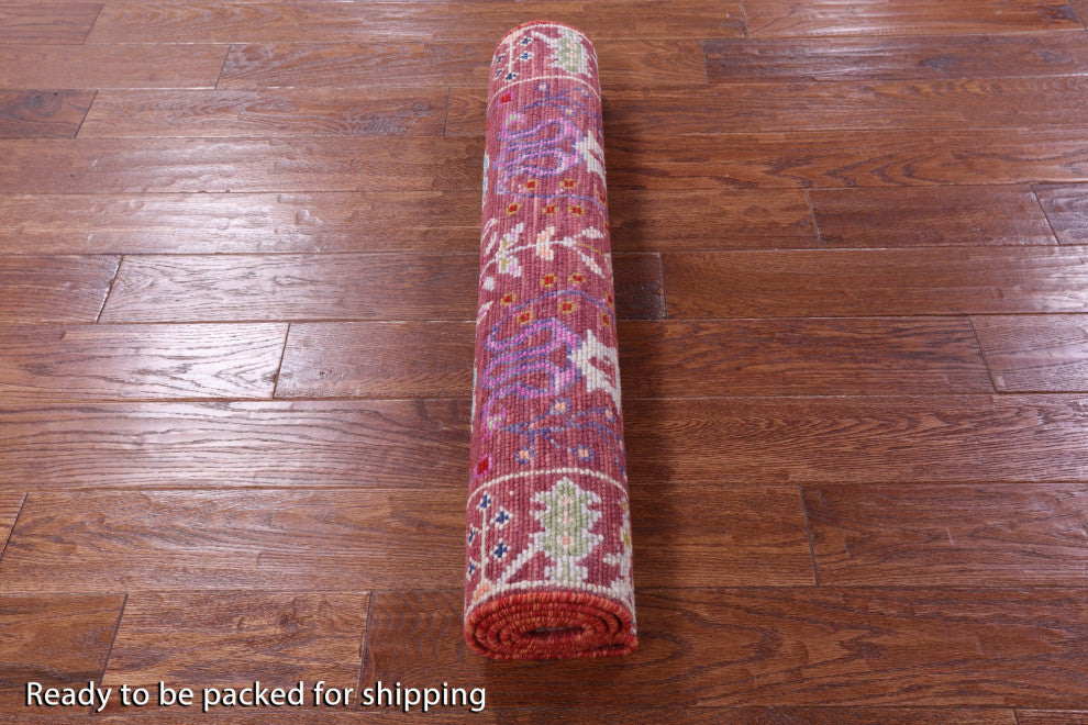 3' 1" X 5' 4" Turkish Oushak Handmade Rug - Q15384