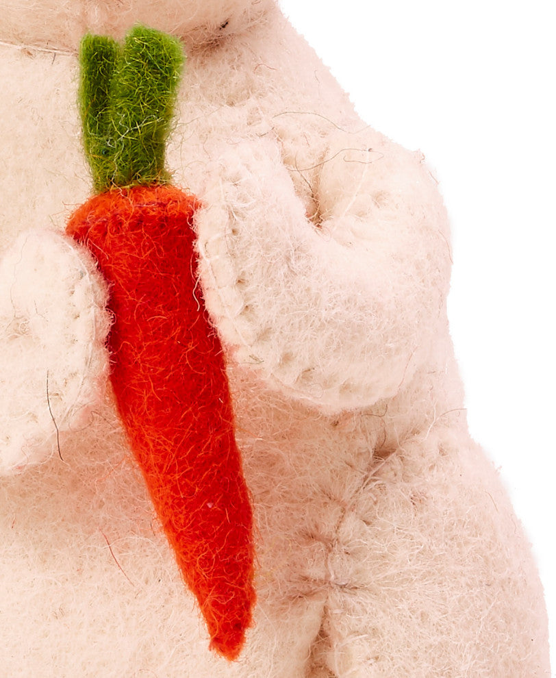 Easter Bunny in Hand Felted Wool