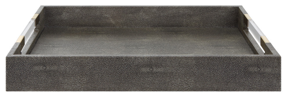 Uttermost Wessex Gray Tray