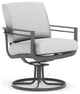 Southern Cay Cushion High Back Swivel Rocker Dining Chair