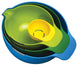 Joseph Joseph Nest Mix 4 Piece Multicolor Mixing Bowl and Prep Set