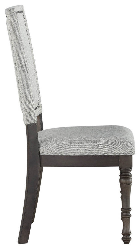 Linnett Upholstered Back Chair, Set of 2