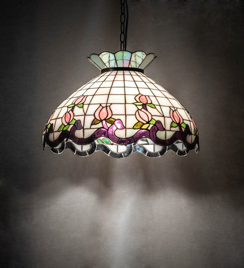 20 Wide Roseborder Pendant