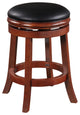 24" Backless Counter Stool, Cherry