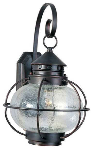 Maxim Portsmouth 1-Light Outdoor Wall Lantern Rubbed Bronze -30503CDOI