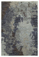 Elements Visions Navy/Blue Area Rug, 3'3"x5'2"