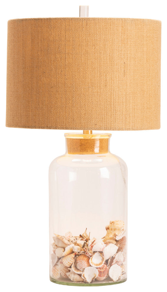 Keep Sake Table Lamp 30" H Clear Glass Finish, Set of 2