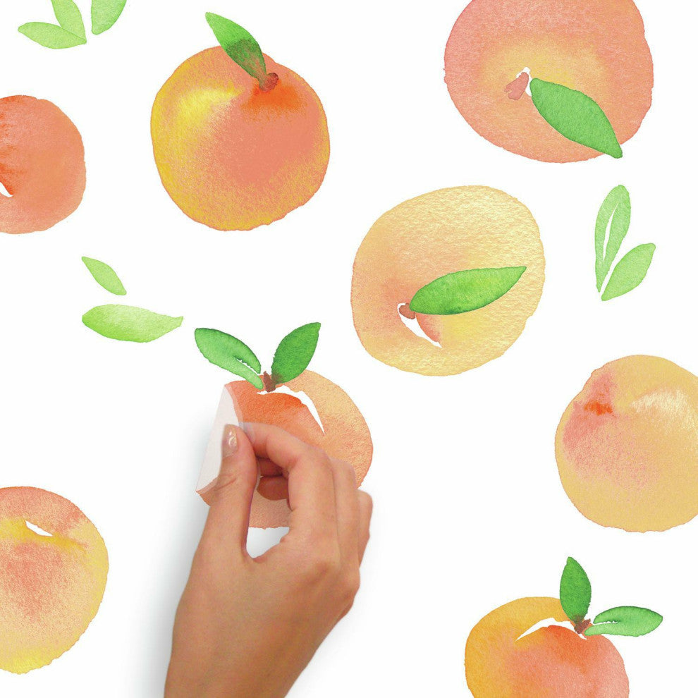 Sweet Peaches Peel And Stick Wall Decals