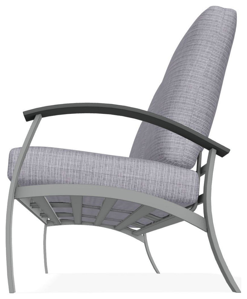 Belle Isle Cushion 3-Seat Outdoor Sofa, Proven Ash/Graphite