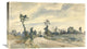 "Louveciennes, Route de Saint-Germain" Artwork, 30"x18"