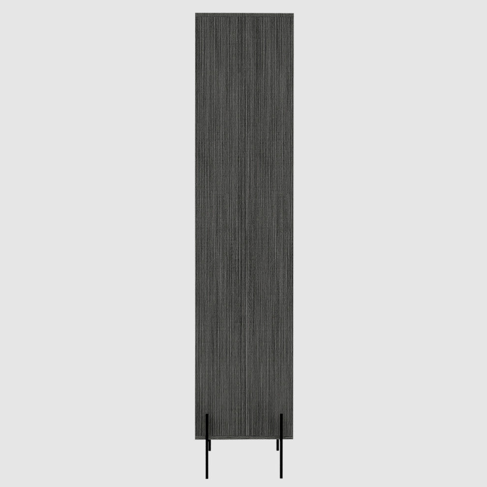 Talmage High Bar Cabinet, Smokey Oak