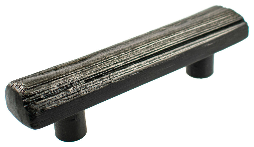 Yucca Pewter Cabinet Pull Hawk Hill Hardware, Black Iron