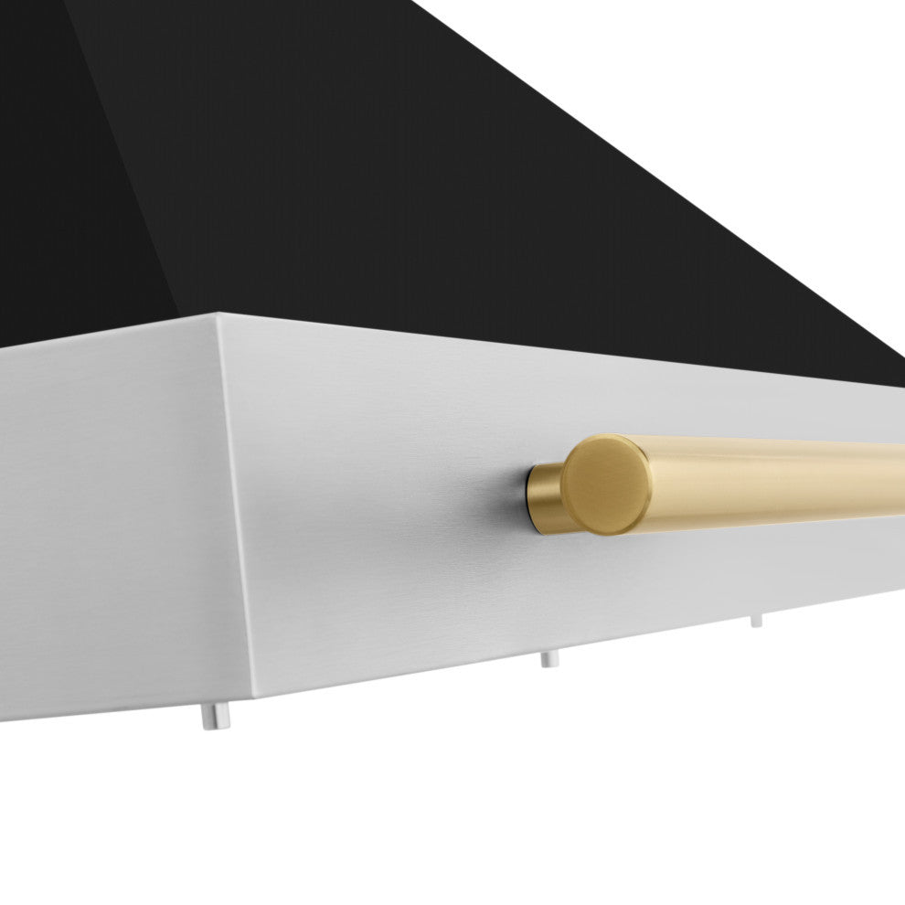 ZLINE 36 in. Autograph Edition Stainless Steel Range Hood, KB4STZ-BLM36-G