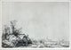 Rembrandt Van Rijn Village With a River, Gallery Wrapped Canvas Print, 18"x27"
