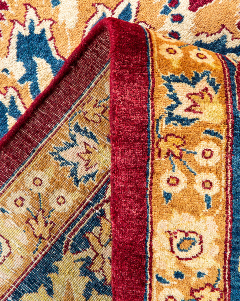 Mogul, One-of-a-Kind Hand-Knotted Area Rug Red, 8' 0" x 10' 1"