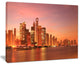 "Shanghai Skyline at Dawn" Cityscape Canvas Photo Print, 40"x30"