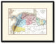 Columbia Venezuela Guianna Vintage Antique Map Wall Art, 16"x21"