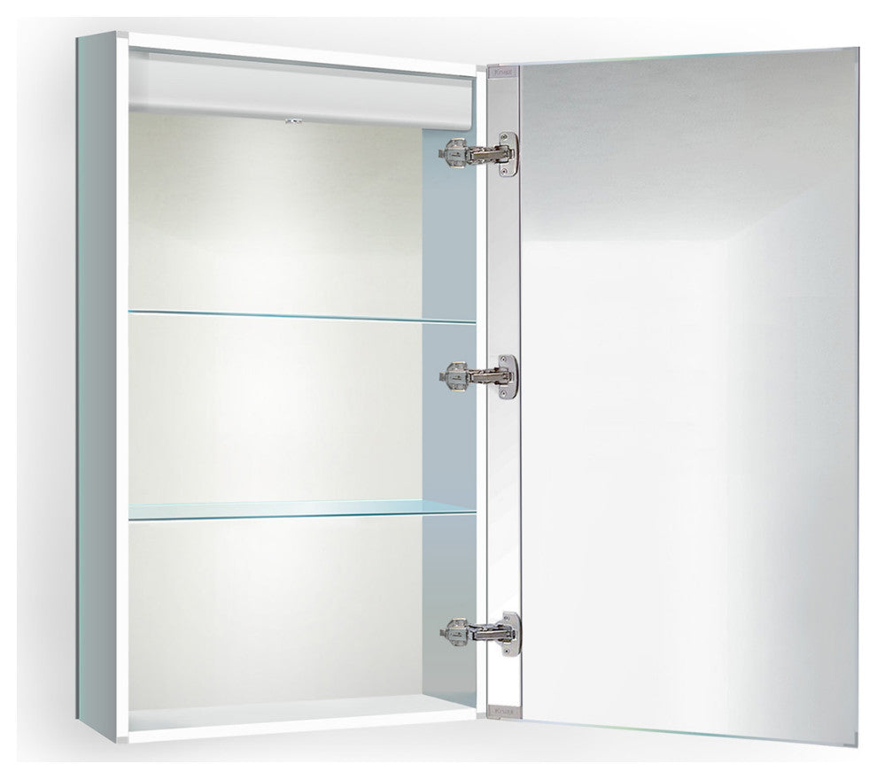 15" x 30" LED Medicine Cabinet With DeFog, Dimmer, 20"x30", Right