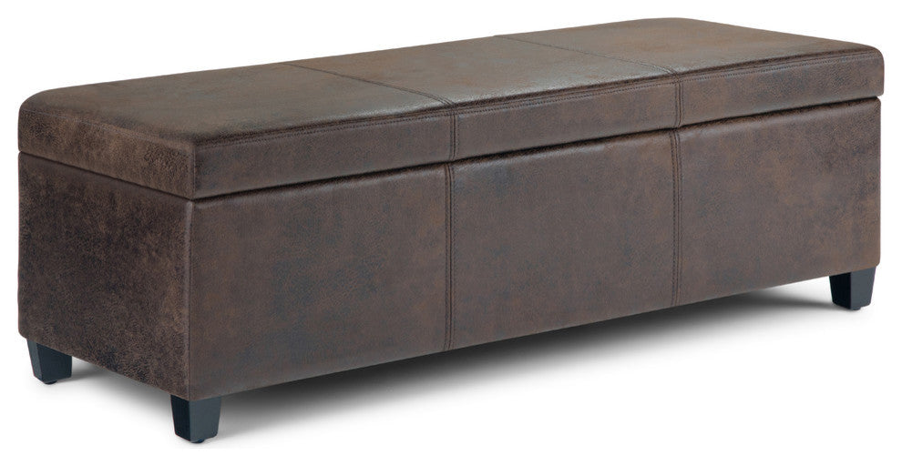 Avalon Storage Ottoman Bench