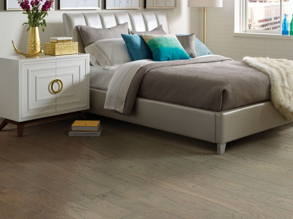Shaw SW592 Fremont Hickory 5"W Heavy Scraped Engineered Hardwood - Pathway