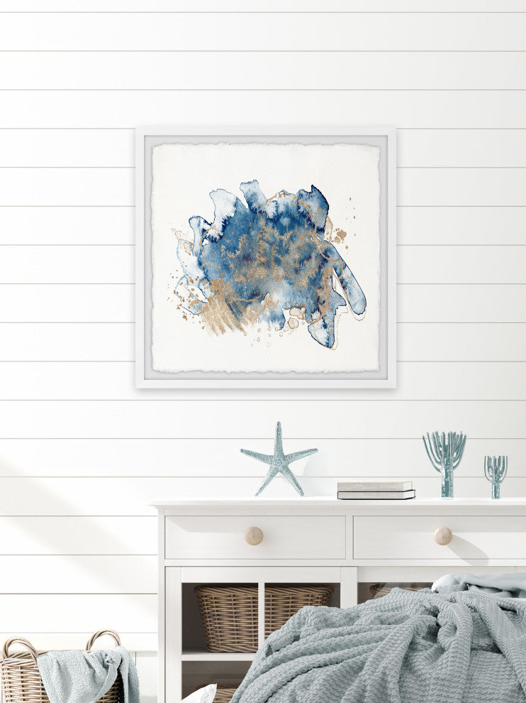 "Electric Dreams" Framed Painting Print, 32x32