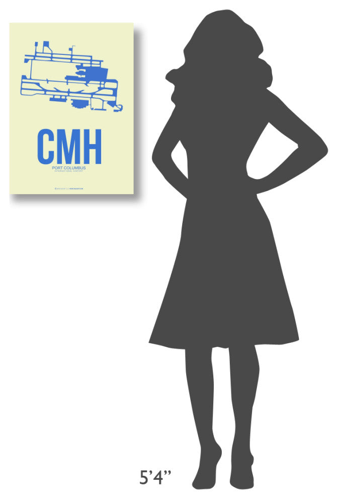 "CMH Port Columbus Poster 2" Fine Art Print