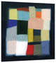 "Chromatic Cube I&II" Frameless Reverse Printed Tempered Glass Wall Art Set of 2