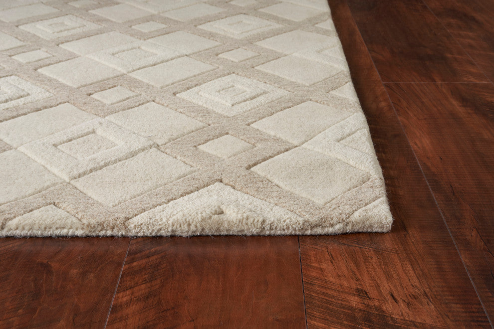 KAS Eternity 1055 Ivory Vista Area Rug, Runner