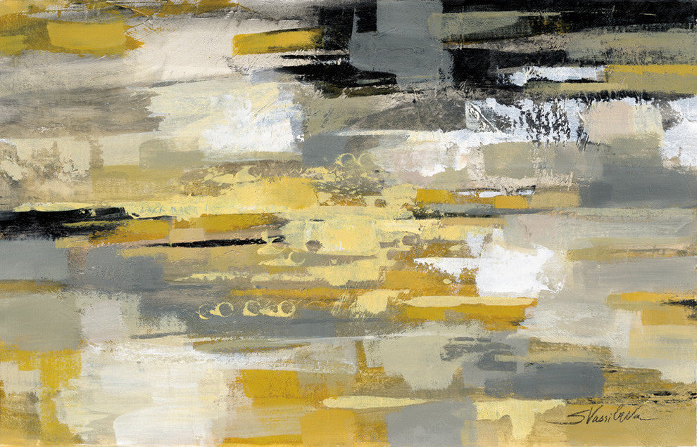 "Urban Walkway" Art Block Framed Canvas, 28"x22"