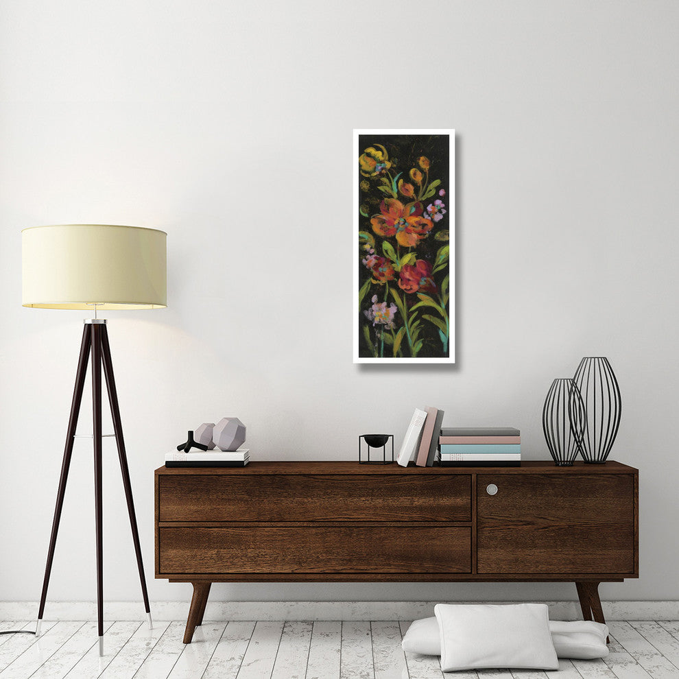 "July Garden Trio I" Digital Paper Print by Silvia Vassileva, 18"x42"