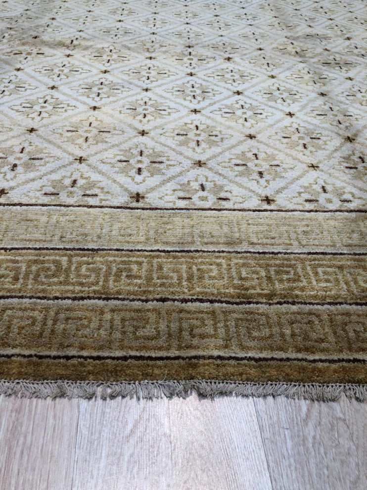 Beige Transitional All Over Ningxia Area Rug
