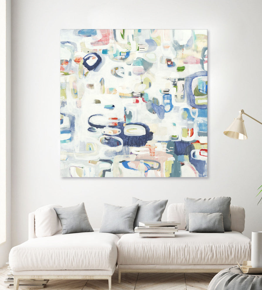 Retroactive - 72 x 72 by Lisa Ridgers