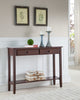Tomag Wood Console Table, Walnut