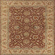 Ahgly Company Indoor Square Mid-Century Modern Area Rugs, 6' Square